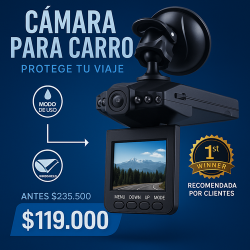 CAMARA CON VISION NOCTURNA NightVision®+ENVIO GRATIS🛩