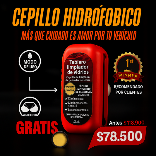 CEPILLO LIMPIADOR DE PARABRISAS ClearView®+ENVIO GRATIS🛩